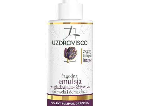 Czarny Tulipan Intense łagodna emulsja wygładzająco-odżywcza do mycia i demakijażu 150ml Online Hot Sale