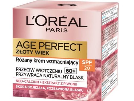 Age Perfect Golden Age 60+ różany krem na dzień SPF20 50ml on Sale