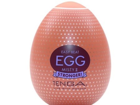 Easy Beat Egg Misty II Stronger jednorazowy masturbator w kształcie jajka Online Hot Sale