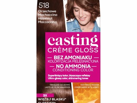 Casting Creme Gloss farba do włosów 518 Orzechowe Mochaccino Online Sale