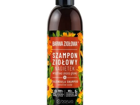 Szampon ziołowy do wrażliwej skóry głowy Nagietek 250ml Cheap