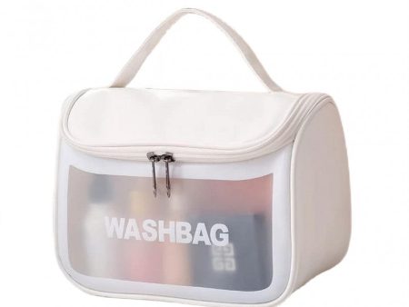 Washbag kosmetyczka kuferek Biała For Discount