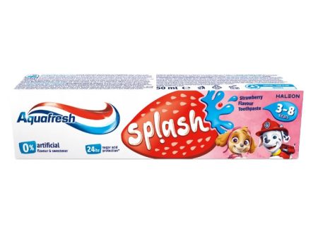 Splash pasta do zębów dla dzieci 3-8 lat 50ml Hot on Sale