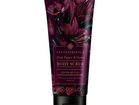 Spa Experience peeling do ciała nawilżająco-regenerujący Pink Pepper & Violet 180ml Fashion