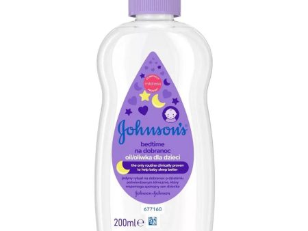 Johnson s Bedtime Baby oliwka na dobranoc 200ml Cheap