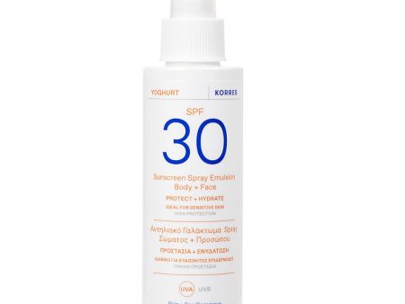 Yoghurt Sunscreen Spray Emulsion Body + Face emulsja ochronna w sprayu do ciała i twarzy SPF30 150ml Online