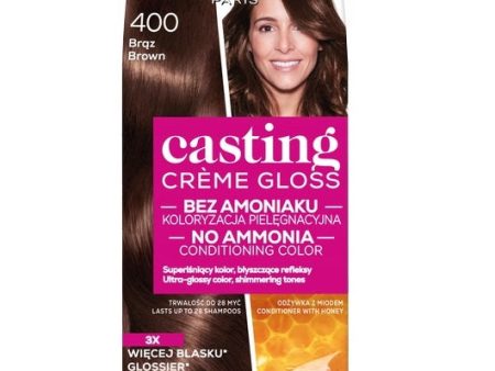 Casting Creme Gloss farba do włosów 400 Brąz Cheap