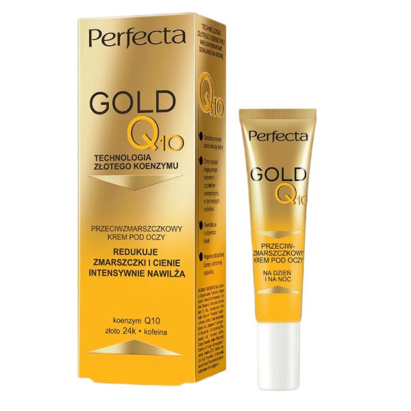 Gold Q10 przeciwzmarszczkowy krem pod oczy 15ml Supply