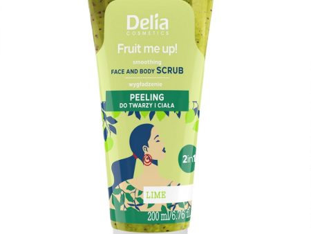 Fruit Me Up! peeling do twarzy i ciała Limonka 200ml Fashion