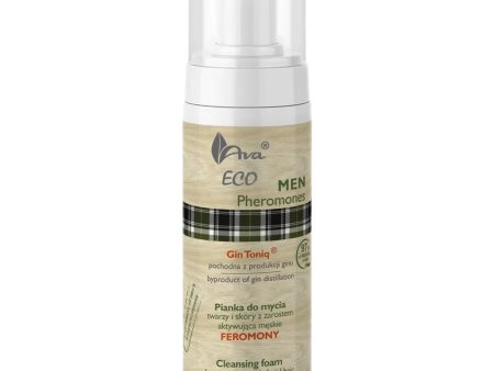 Eco Men Pheromones pianka do mycia twarzy i skóry z zarostem 150ml Hot on Sale