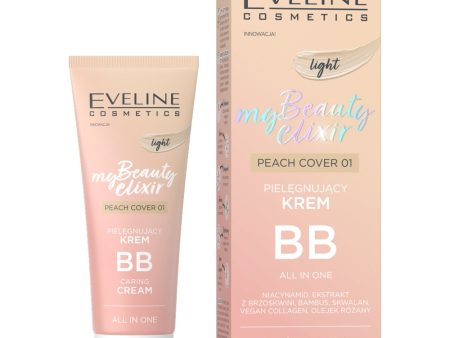 My Beauty Elixir pielęgnujący krem BB all in one 01 Peach Cover Light 30ml For Cheap