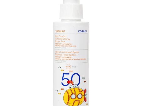 Yoghurt Kids Comfort Sunscreen Spray emulsja ochronna w sprayu dla dzieci SPF50 150ml For Discount