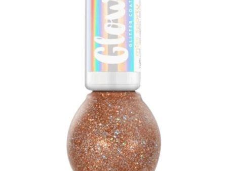 Glow Glitter Coat lakier do paznokci 040 Golden Warmth 7ml on Sale