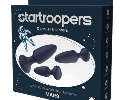 Startroopers Mars Advanced Vibrating Anal Training Kit zestaw korków analnych 3szt. Online Hot Sale