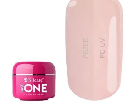 Base One Dark French Pink żel budujący do paznokci 50g Online now