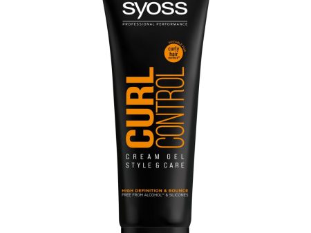 Curl Control kremowy żel do stylizacji włosów kręconych 250ml Fashion