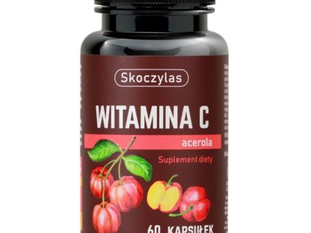 Witamina C z acerolą suplement diety 60 kapsułek For Sale