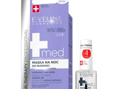 Nail Therapy Professional Med+ maska do paznokci na noc 12ml For Cheap