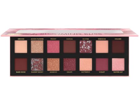 Blooming Bliss Slim Eyeshadow Palette paleta cieni do powiek 020 Colors of Bloom 10.6g Hot on Sale