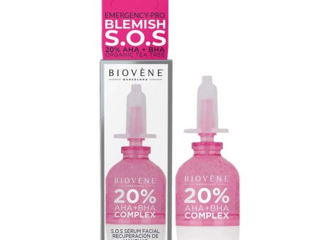 Blemish S.O.S serum z kompleksem kwasów AHA+BHA 10ml Online now