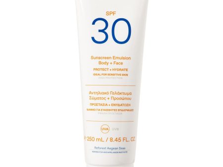 Yoghurt Sunscreen Emulsion Body + Face emulsja ochronna do ciała i twarzy SPF30 250ml For Discount