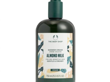 Wegański kremowy żel pod prysznic Almond Milk 750ml For Cheap