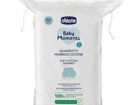 Baby Moments bawełniane waciki kosmetyczne 0m+ 60szt. Online now