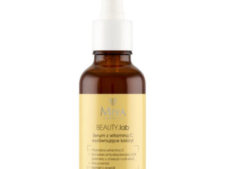 BEAUTY.lab serum z witaminą C wyrównujące koloryt 30ml For Cheap