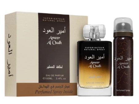 Ameer Al Oudh zestaw woda perfumowana spray 100ml + dezodorant spray 50ml Sale