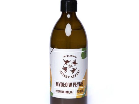 Naturalne mydło w płynie Cytryna i Mięta 500ml Cheap