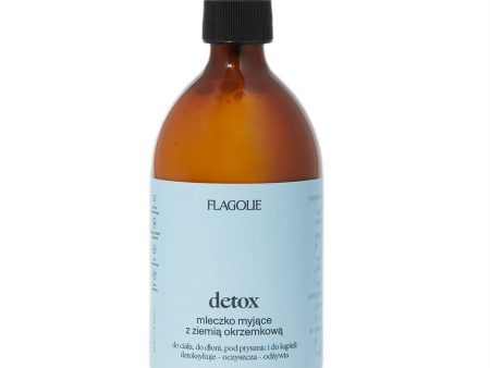 Detox mleczko myjące z ziemią okrzemkową 500ml For Sale