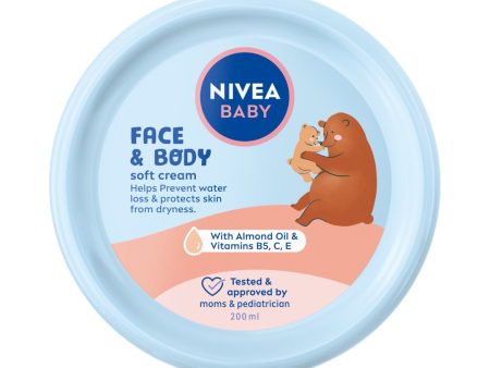 Baby krem pielęgnacyjny do twarzy i ciała 200ml Sale