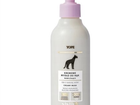 Kremowe nawilżające mydło do rąk Creamy Musk 300ml on Sale