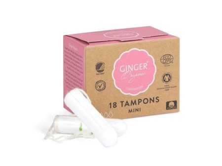 Tampons tampony organiczne bez aplikatora Mini 18szt Sale