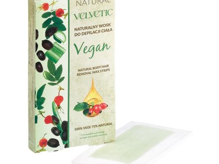 Velvetic Vegan naturalny wosk do depilacji ciała 16szt. Online Hot Sale