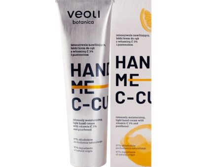 Hand Me C-Cure intensywnie nawilżający lekki krem do rąk z witaminą C 3% i pantenolem 75ml Hot on Sale