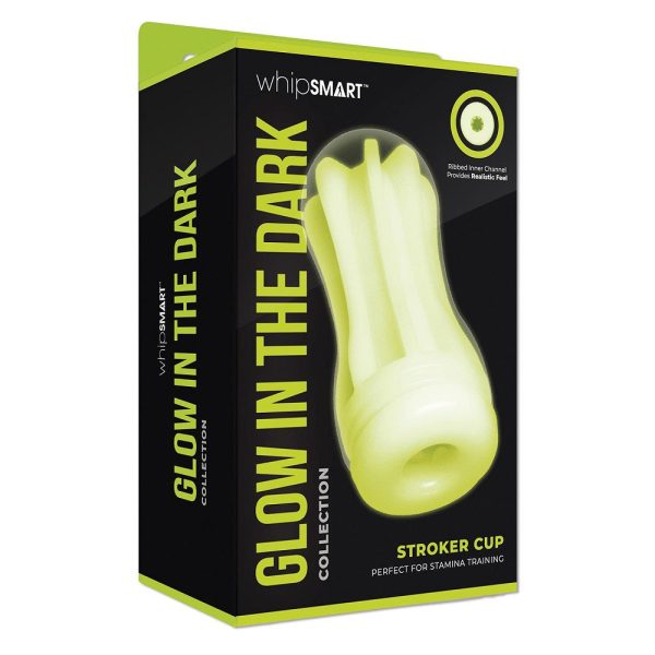 Glow In The Dark Stroker Cup świecący w ciemności masturbator White Cheap