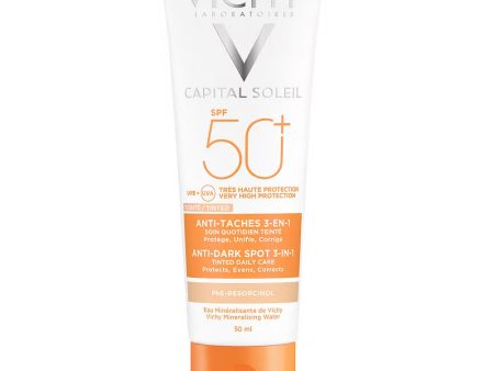 Capital Soleil krem przeciw przebarwieniom 3w1 SPF50 50ml Fashion