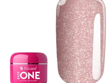 Base One Shimmer Peach żel budujący do paznokci 50g Online now