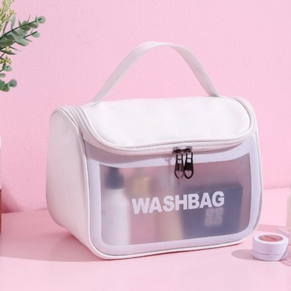 Washbag kosmetyczka kuferek Biała For Discount