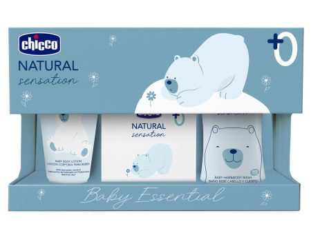 Natural Sensation Baby Essential zestaw płyn do ciała i włosów 200ml + balsam do ciała 150ml + woda perfumowana 100ml Online Hot Sale