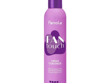 FanTouch High Control bardzo mocna pianka do włosów 300ml For Discount