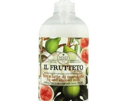 Il Frutteto nawilżające mydło w płynie Fig and Almond Milk 500ml For Sale