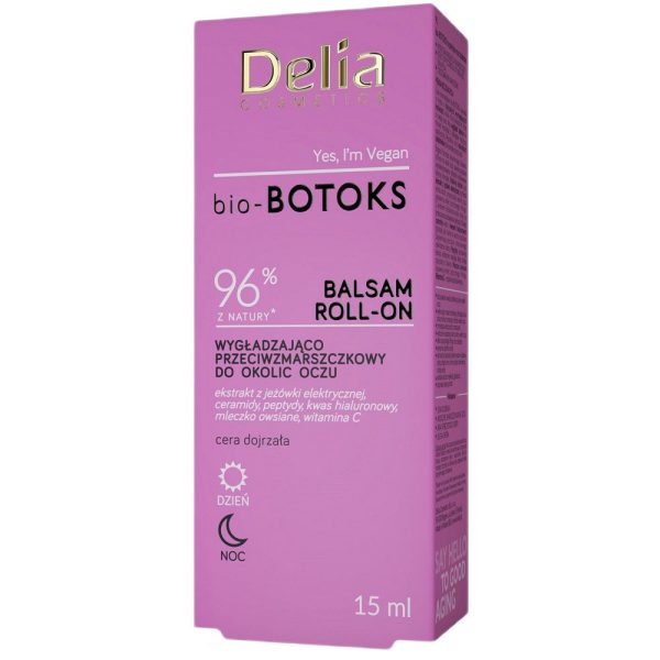 Bio-Botoks wygładzająco-przeciwzmarszczkowy roll-on do okolic oczu 15ml on Sale