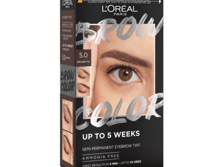 Brow Color zestaw do koloryzacji brwi 5.0 Brunette For Cheap