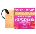 Night Wash głęboko oczyszczająca gąbka z retinolem i żelem malinowym 75g on Sale