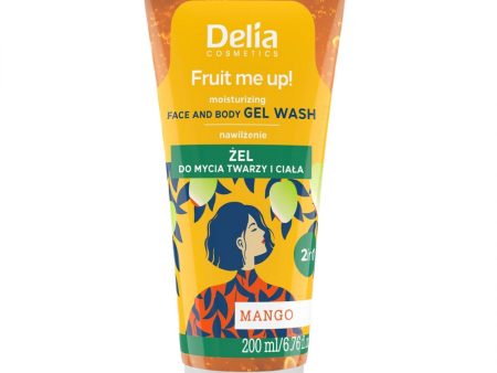 Fruit Me Up! żel do mycia twarzy i ciała Mango 200ml Discount