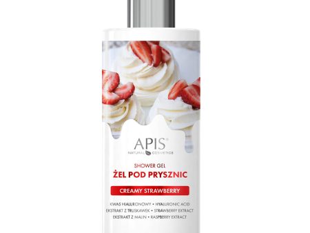 Creamy Strawberry żel pod prysznic 300ml Fashion