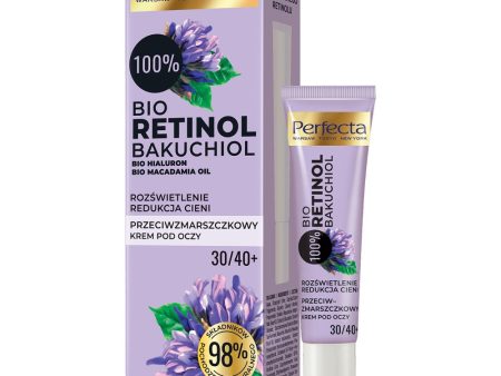 Bio Retinol przeciwzmarszczkowy krem pod oczy i na powieki 30 40+ 15ml Online Hot Sale