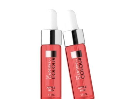 The Garden of Colour Regenerating Cuticle and Nail Oil oliwka do paznokci z pipetą Apple Red 15ml Online now